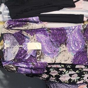 Doritza purple mini dress